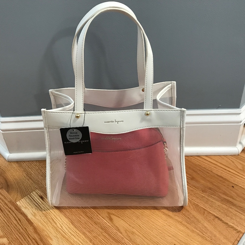 Nanette Lepore cross body purse with tote bag! ❤️